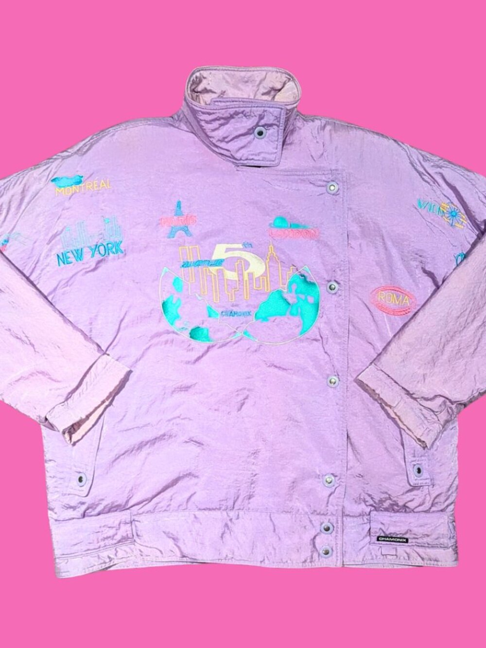 Vintage 1990's Purple Chamonix Jacket Size XL